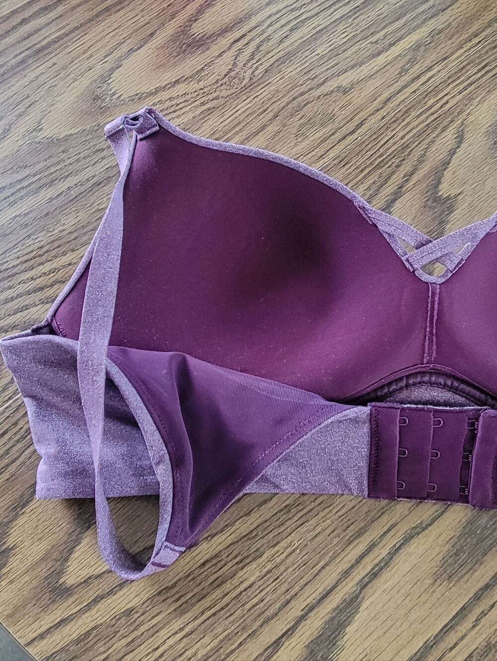 torrid Plum Wireless Molded-Cup Bra - Picture 5 of 6